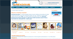 Desktop Screenshot of amexdrug.com