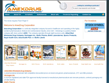 Tablet Screenshot of amexdrug.com